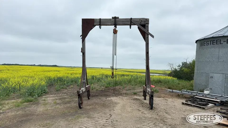 Shop-built hoist General Tools and Shop Supply
