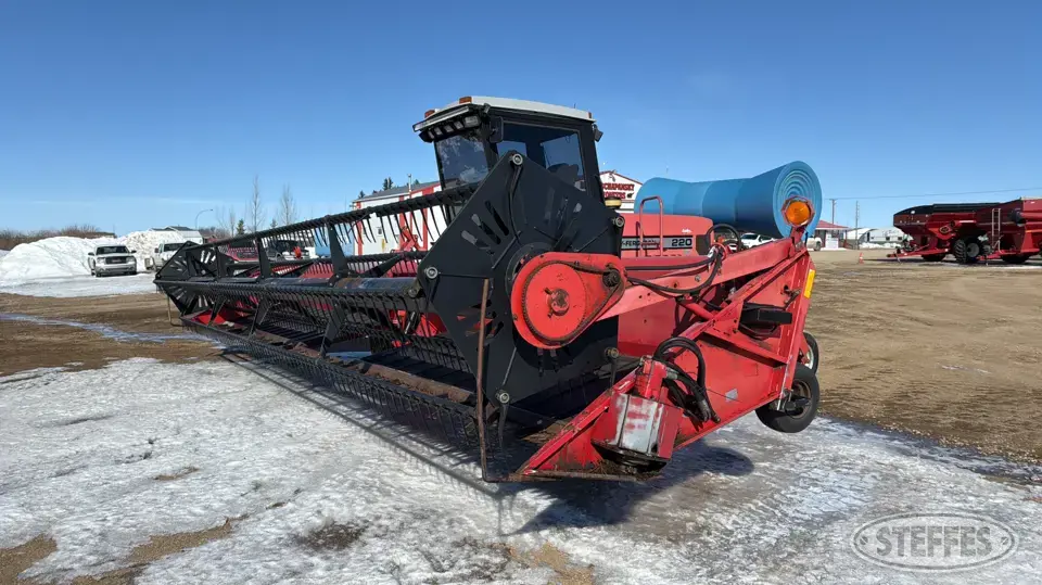 1998 Massey Ferguson 220 Self-Propelled Swather