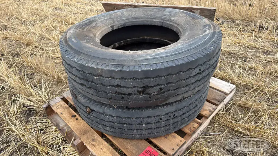 (2) Roadmaster 315/80R22.5 tires Truck Tire