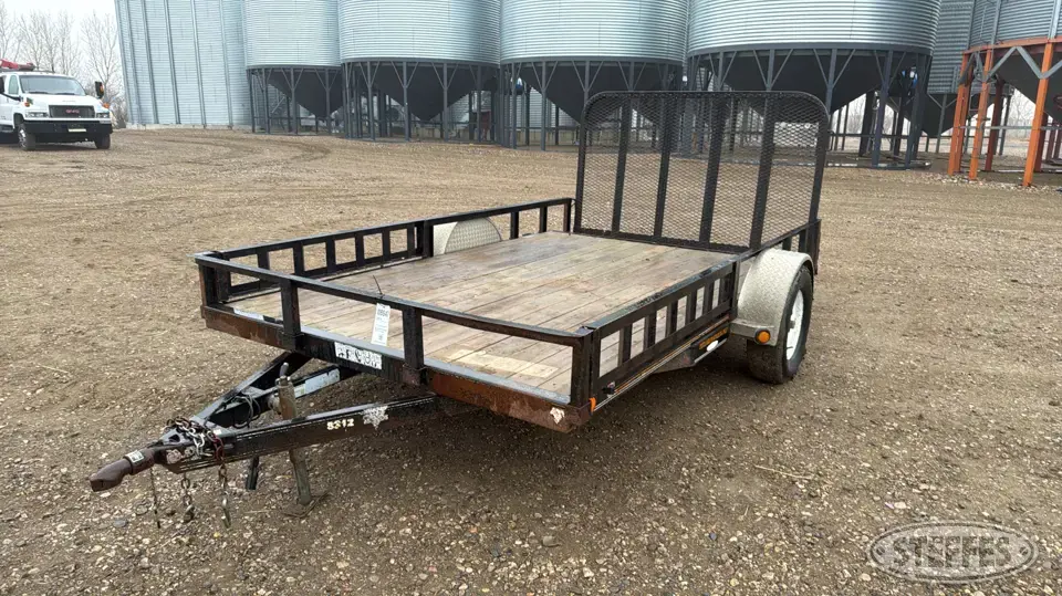 2011 PJ Trailers U812 Utility Trailer