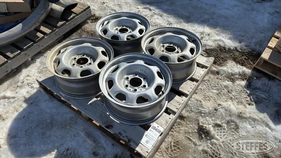 (4) Ford 5-bolt wheels Truck-Trailer Part