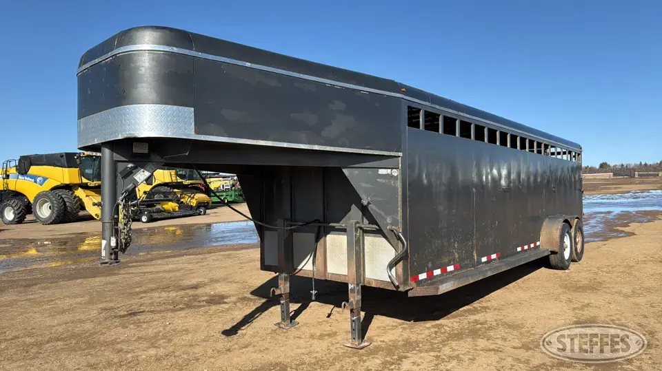 2014 Delta Gooseneck Livestock Trailer
