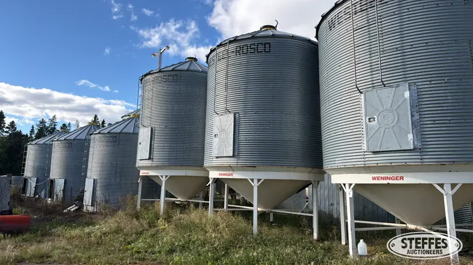 Westeel-Rosco hopper bin