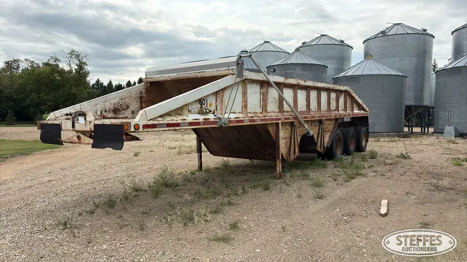 1989 Decap Belly Dump Trailer
