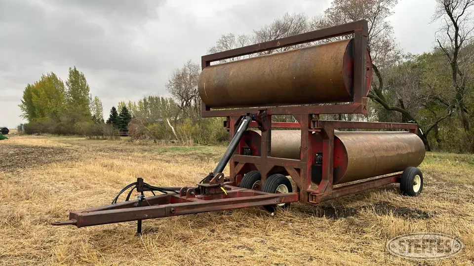 Shop-built land roller