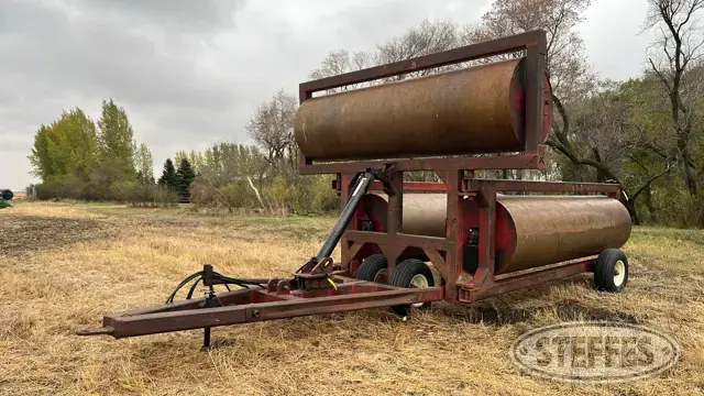 Shop-built land roller