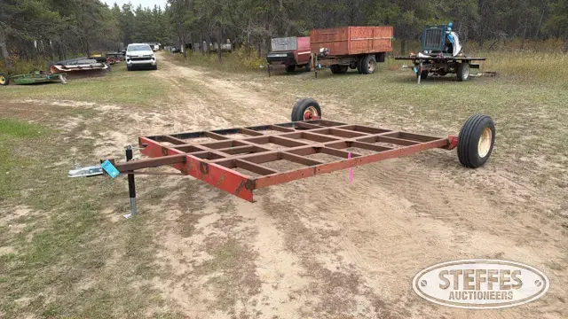Shop built trailer