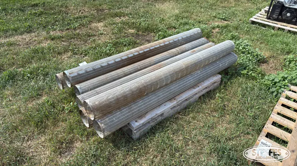 (7) Grain cleaner tubes