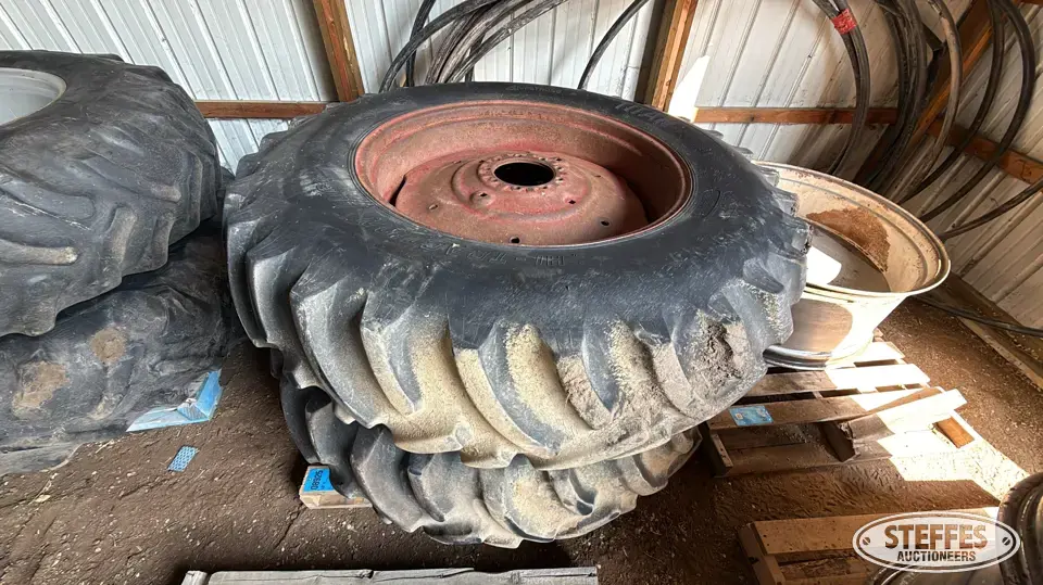 (2) Titan 18.4-38 tires Tractor-Implement Tire