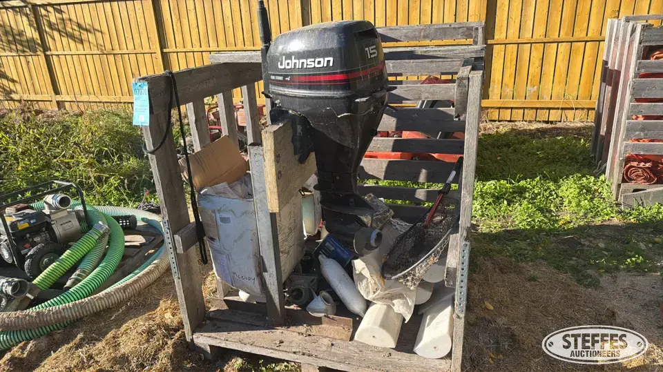 Boat motor & boating items