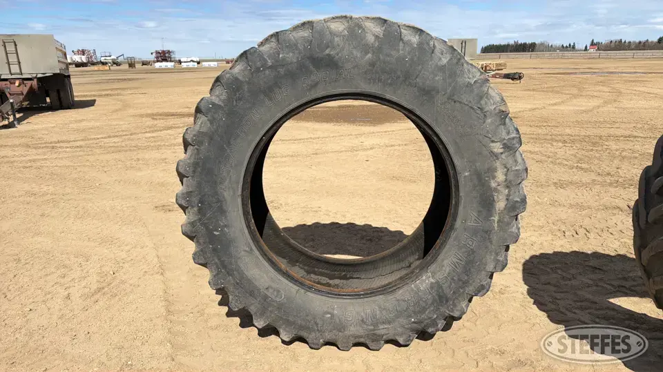 (4) Armstrong 20.8R42 tires Tractor-Implement Tire
