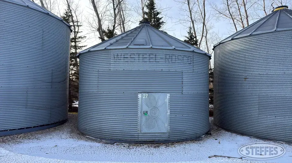 Westeel-Rosco grain bin