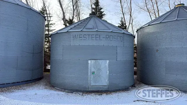 Westeel-Rosco grain bin