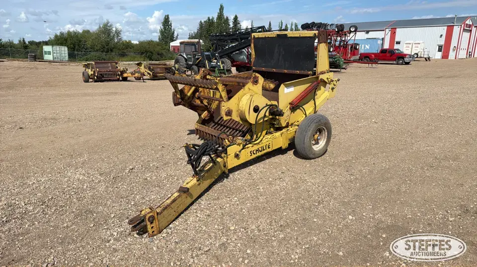 Schulte rotary rock picker