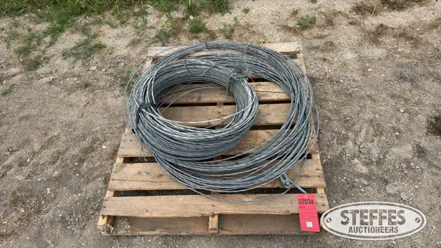 (2) Braided steel cables