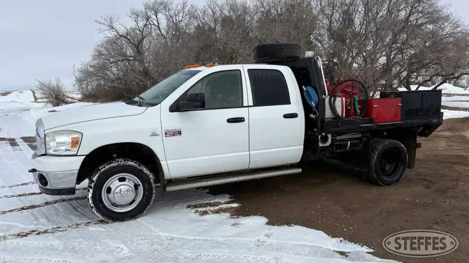 2007 Dodge Ram 3500 Flatbed Truck