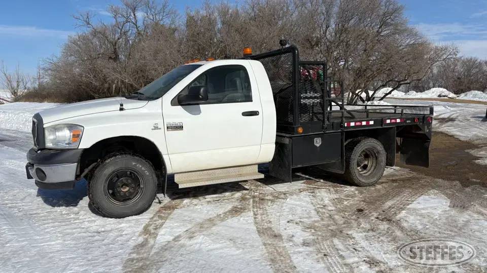 2007 Dodge Ram 3500 HD Flatbed Truck