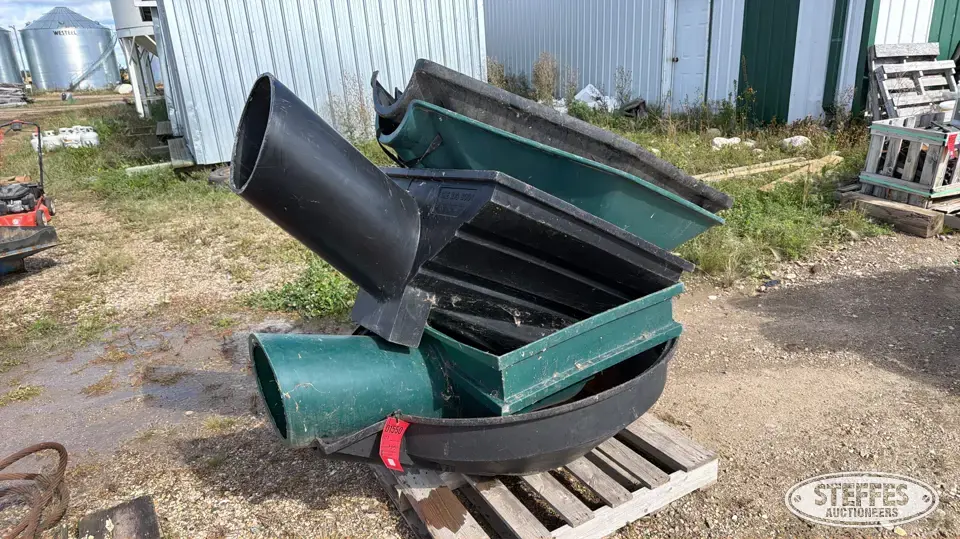 (6) Poly auger hoppers Ag Equipment Part