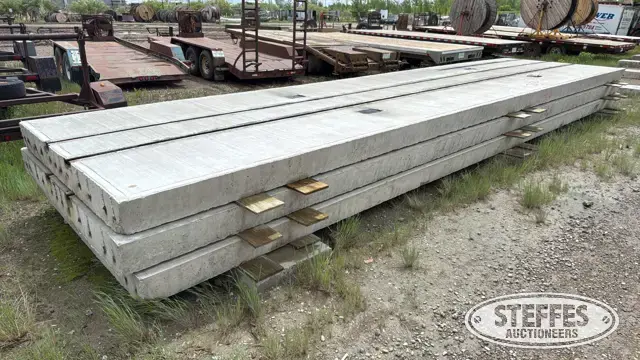 (3) Rocket Sales 7'x28' pump jack bases