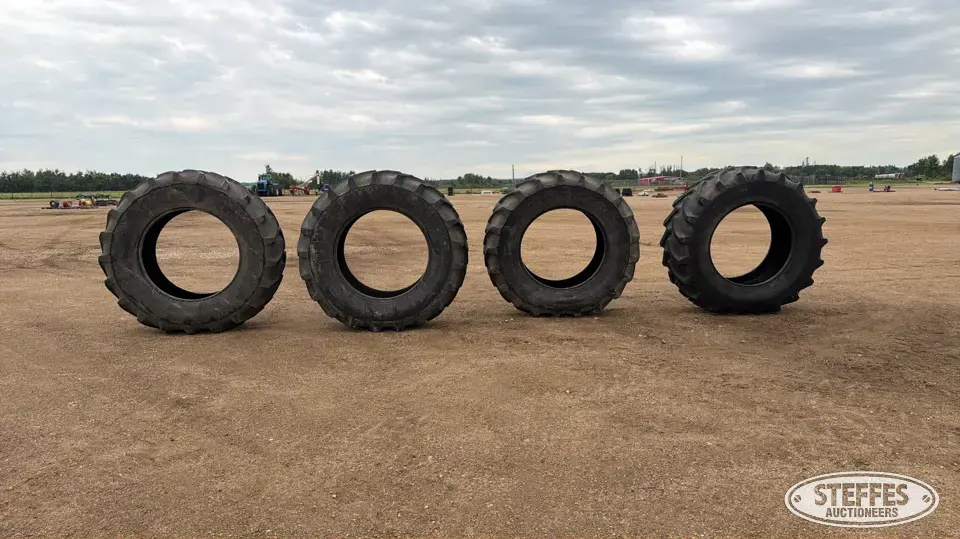(4) Firestone 710/70R42 tires Tractor-Implement Tire