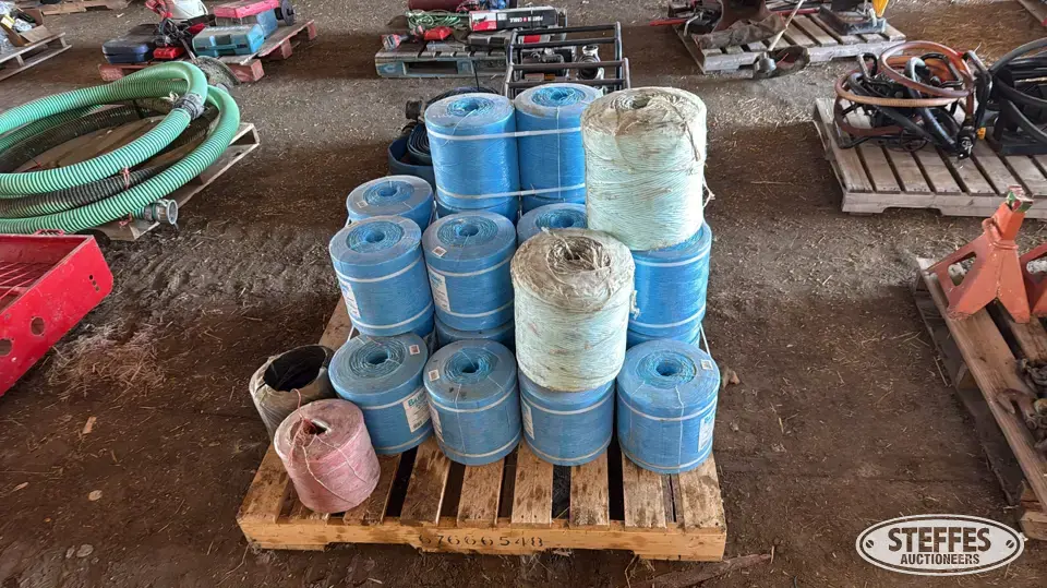 (29) Rolls of baler twine Farm Support Item