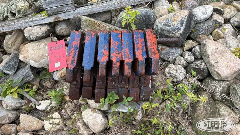 (7) Suitcase weights Ag Equipment Part