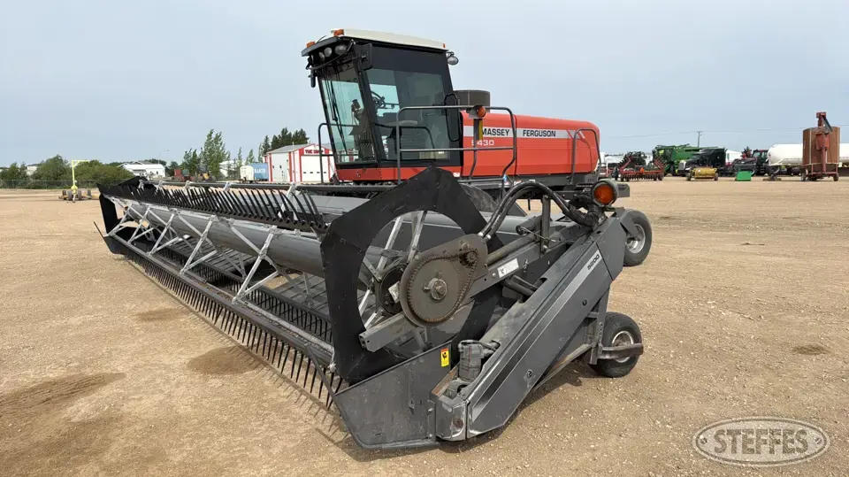 2009 Massey Ferguson 9430 Self-Propelled Swather