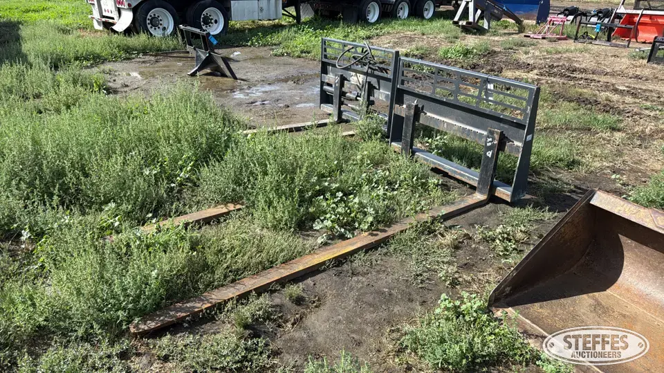 Skid steer forks