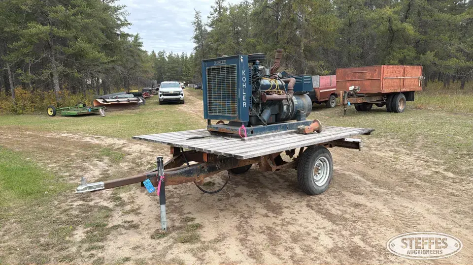 Shop built trailer Utility Trailer