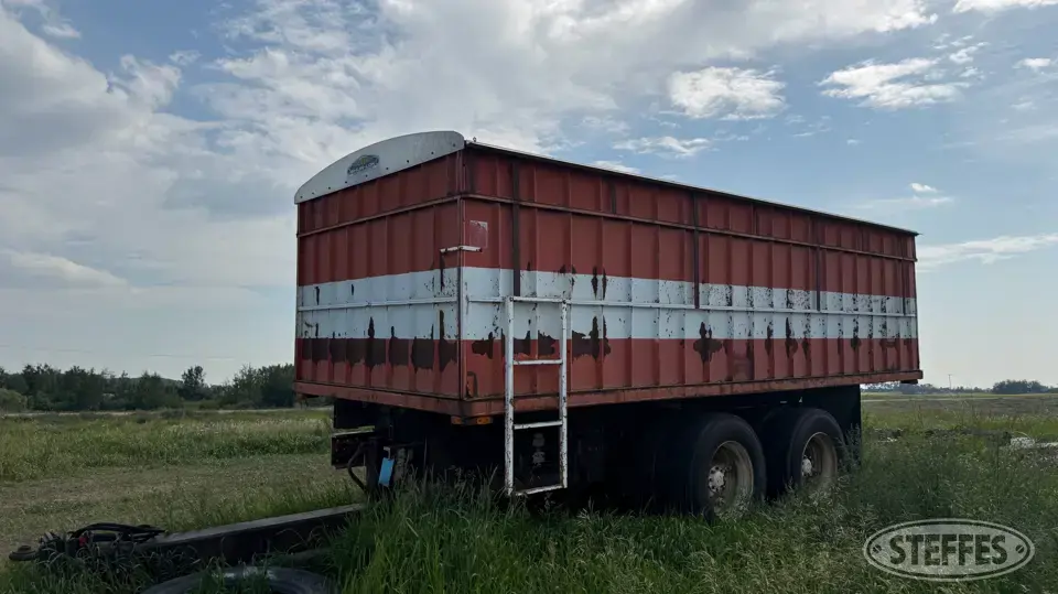 Shop-built Bumper Dump Trailer