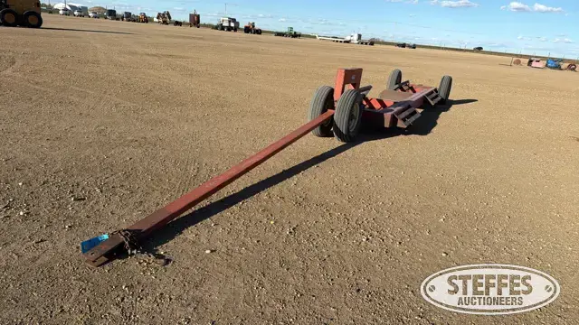 DynaFab single axle swather transport