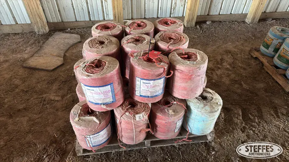 (25) Rolls of baler twine Farm Support Item