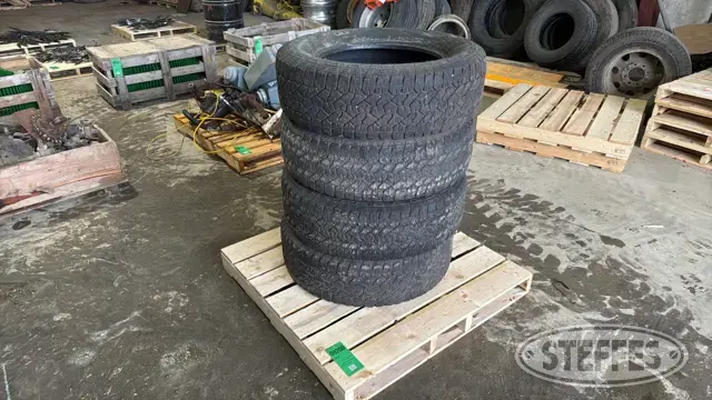 (4) Goodyear Wrangler Trailrunner AT LT275/65R20 tires