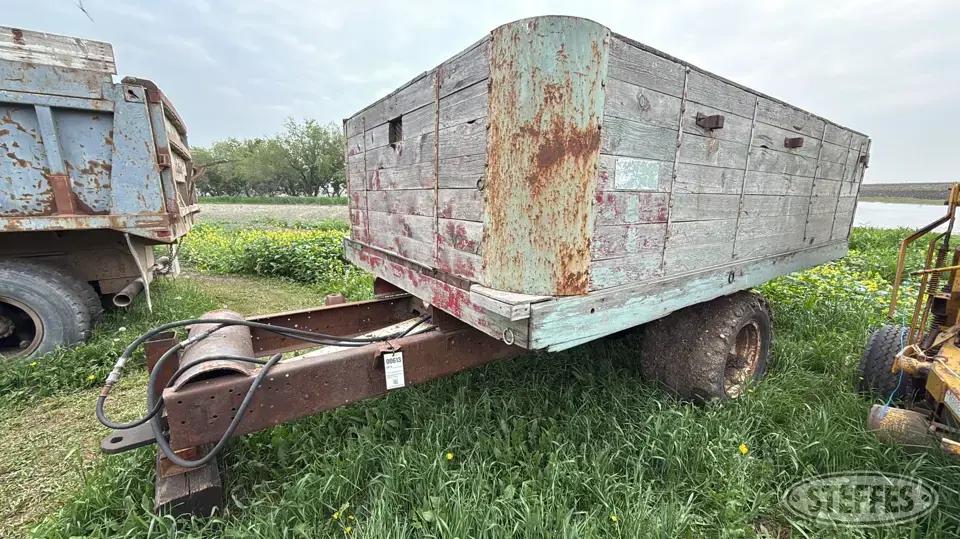 Shop-built Bumper Dump Trailer