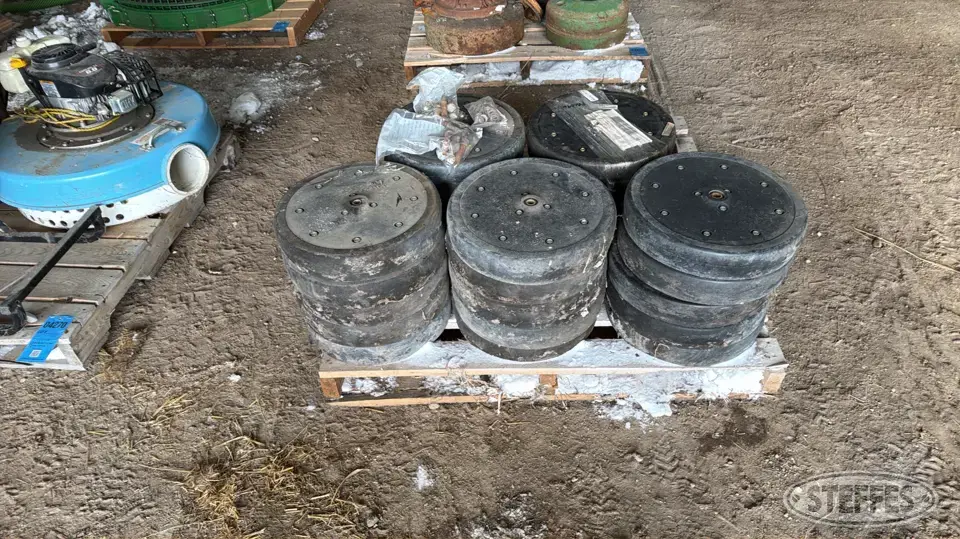 (25) Bourgault gauge wheels Ag Equipment Part