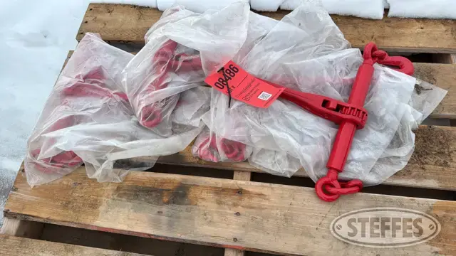 (4) Ratchet chain binders