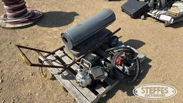 Heater and pump