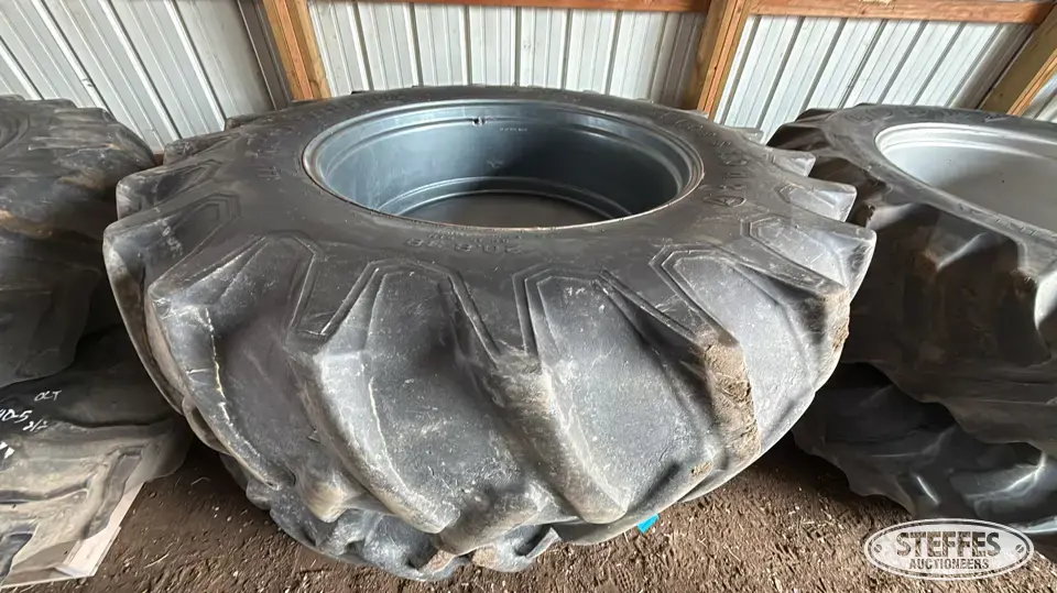 (2) Firestone 20.8-38 tires Tractor-Implement Tire