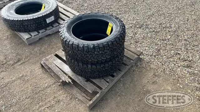 (2) BFGoodrich LT265/60R20 tires