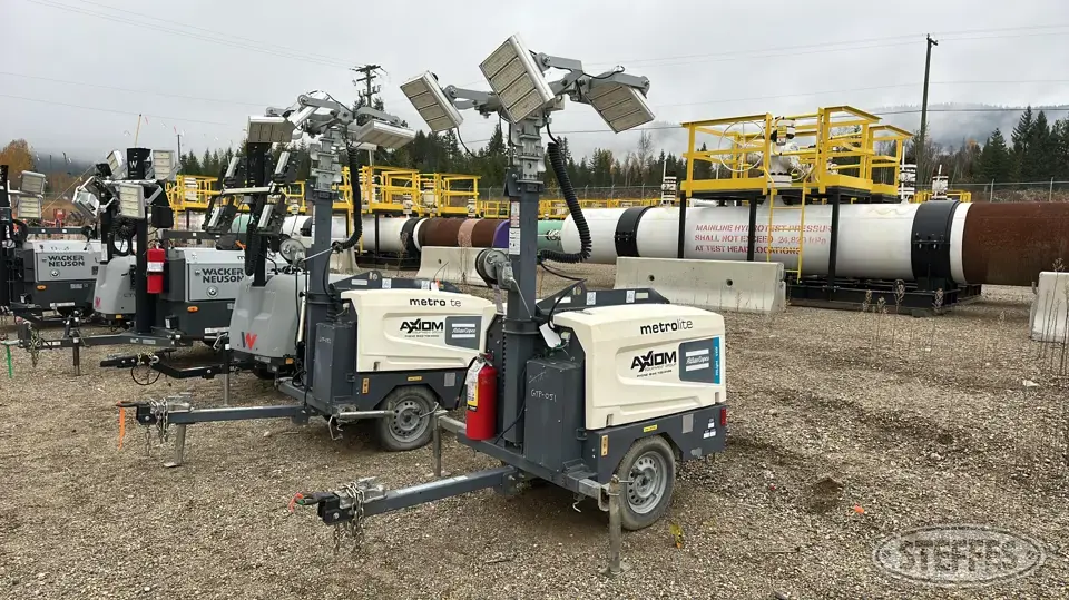 2021 Atlas Copco HiLight V4W Light Tower