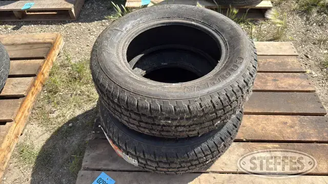 (2) Cooper Weather Master 215/65R15 tires