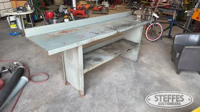 Steel workbench