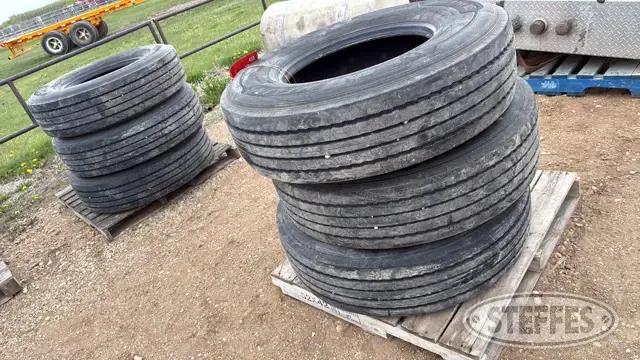 (6) Michelin XLine 315/80R22.5 tires