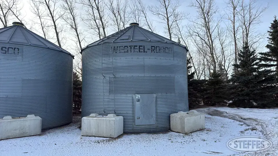 Westeel-Rosco grain bin