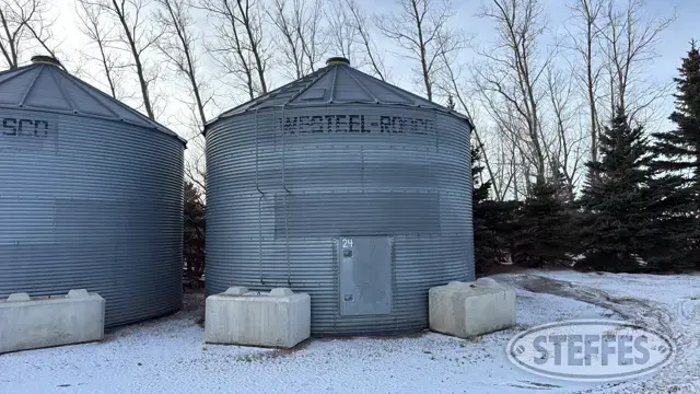 Westeel-Rosco grain bin