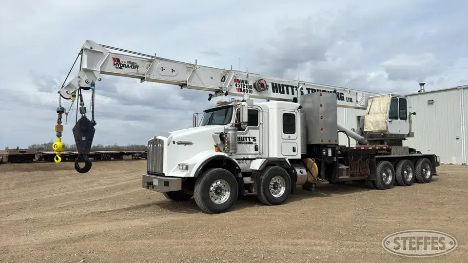 2014 Weldco-Beales Mfg. WHL45TC100 on 2014 Kenworth T800 Boom Truck