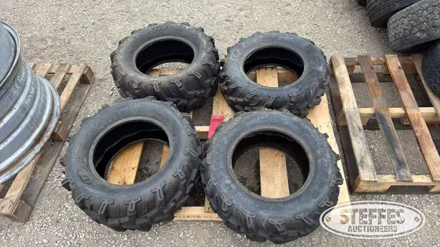 (4) ATV tires