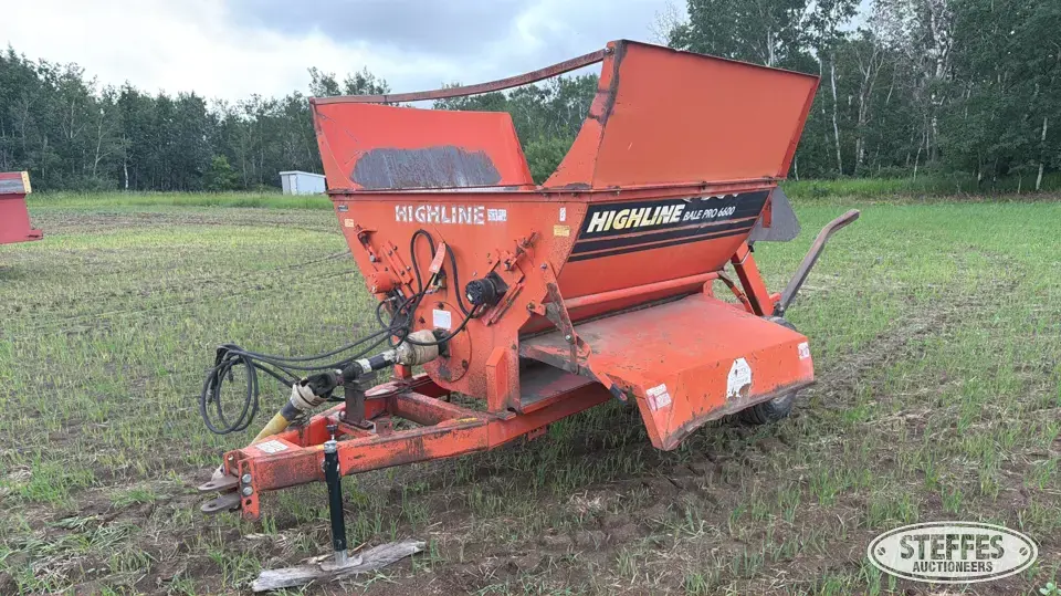 1996 Highline Bale Pro 6600 Bale Handling