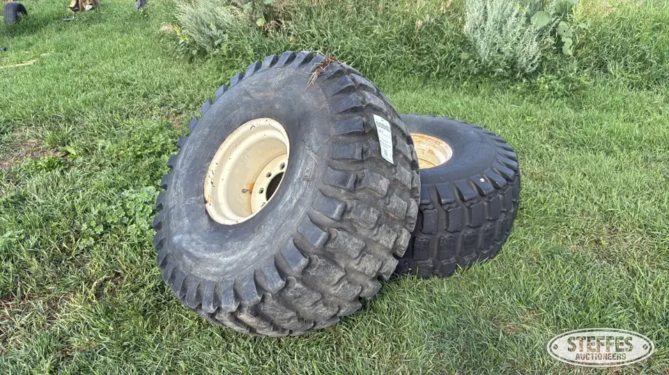 (2) Goodyear Softrac II 21.5L-16.1SL tires Construction Equipment Tire