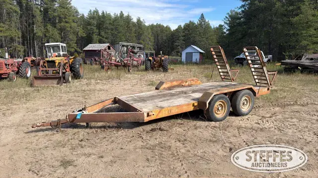 Shop built trailer